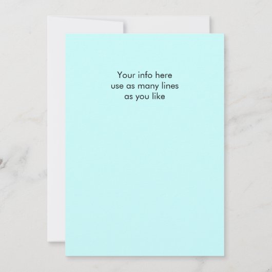 挙式後のパーティー　私もした　彼らもした　招待状 招待状 (裏面)