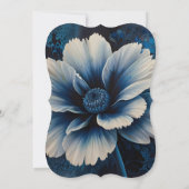 挙式招待のお知らせ 招待状 (裏面)