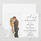 挙式済みウェディングパーティー 招待状 (正面/裏面)