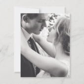 挙式計画変更のお知らせパーティー セーブザデート (裏面)