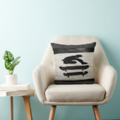 挟まれたスケートボード クッション (椅子)