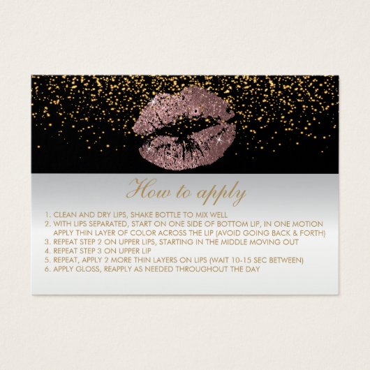 挨りだらけのばら色の適用指示 (正面)