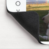 挨りだらけのチャームそれらすべて マウスパッド (コーナー)