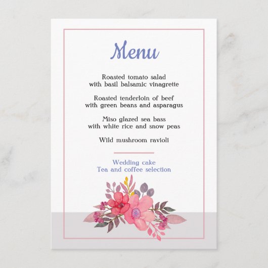 挨りだらけのピンクメニューを考えて下さい メニュー (正面)