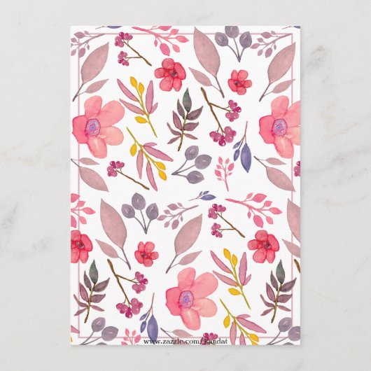 挨りだらけのピンクメニューを考えて下さい メニュー (裏面)