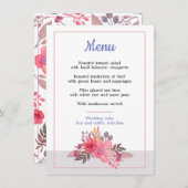 挨りだらけのピンクメニューを考えて下さい メニュー (正面/裏面)