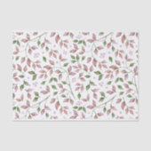 挨りだらけのローズピンクの緑はティッシュペーパーを残します 薄葉紙 (正面)