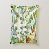 挨りだらけミラーの抽象的なポップアート アクセントクッション (裏面(縦))