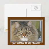 挨拶したいだけだ！! ポストカード (正面/裏面)