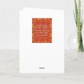 挨拶しているよい友人 カード (裏面)