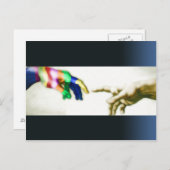 挨拶して ポストカード (正面/裏面)