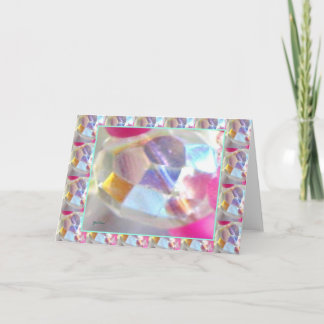 挨拶するカード-豆電球 カード