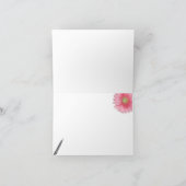 挨拶するノート カード (内部)