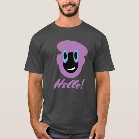 挨拶する Tシャツ (正面)