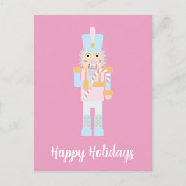 挨拶でキャンディーケーンのくるみ割り ポストカード