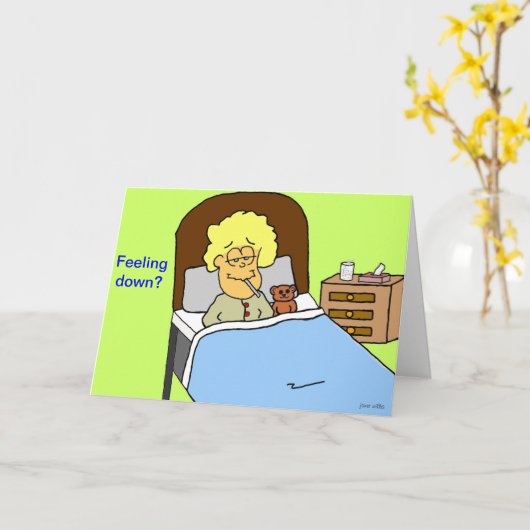 挨拶の下で感じること カード (黄色い花)