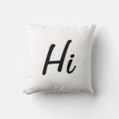 挨拶の枕 クッション (正面)