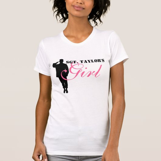 挨拶の英雄の女の子 Tシャツ (正面)
