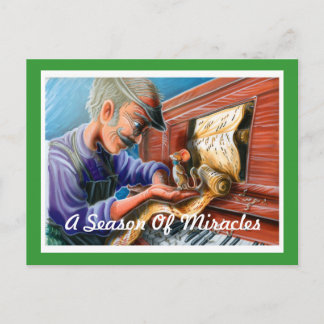 挨拶の郵便はがき ポストカード