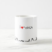 挨拶のiloveyoga コーヒーマグカップ (中央)