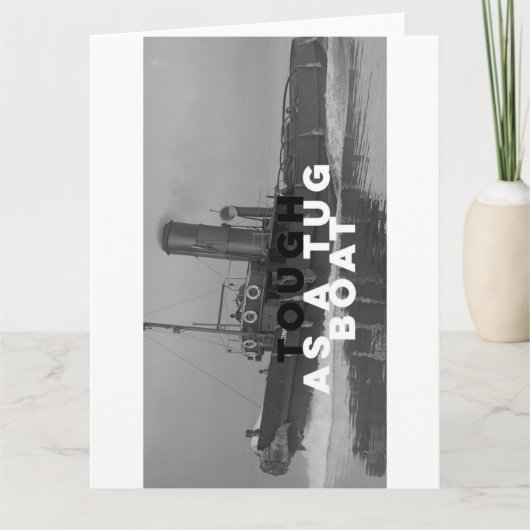 挨拶は健康なカードをタグボートとして堅い得ます カード (正面)