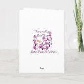 挨拶カードを感謝していして下さい サンキューカード (裏面)