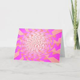 挨拶サイケデリック カード