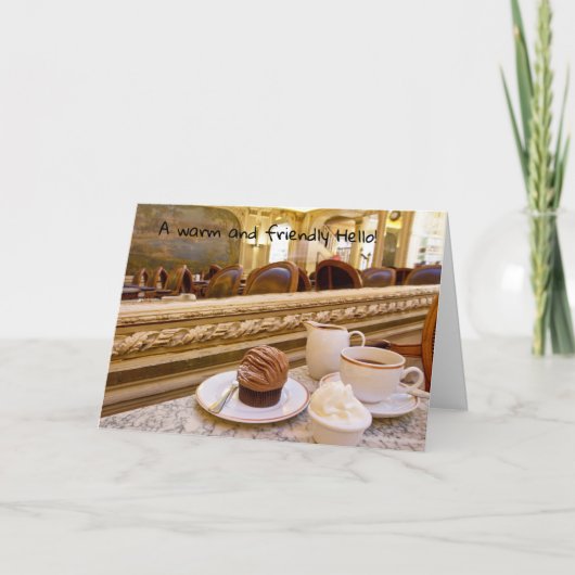 挨拶フレンドリーカード カード (正面)