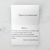 挨拶状ありがとう サンキューカード (内部)