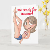 挨拶状のコレクション-夏期 カード (黄色い花)