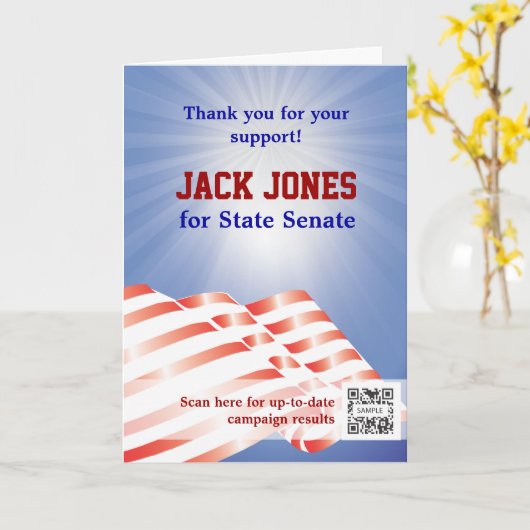 挨拶状のテンプレートの投票 カード (黄色い花)