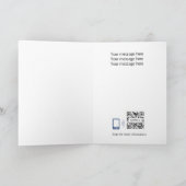 挨拶状のテンプレート一般的な1 カード (内部)