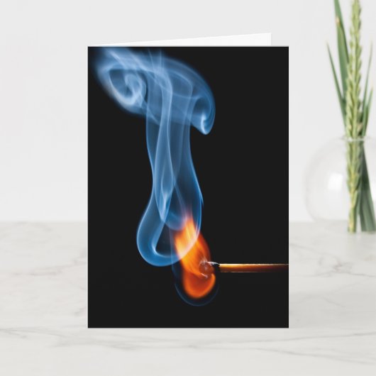 挨拶状の上の私をつけます カード (正面)