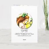 挨拶状の期待 カード (裏面)