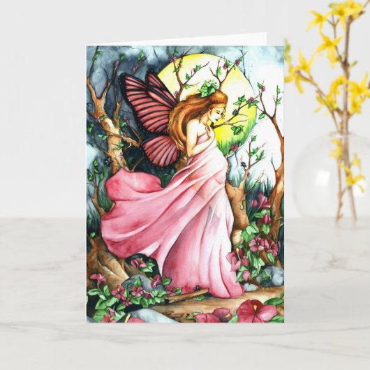 挨拶状の期待 カード (黄色い花)