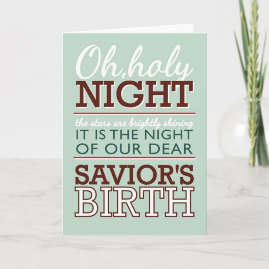 挨拶状の横のテンプレート カード (正面)