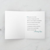 挨拶状を恋しく思います カード (内部)