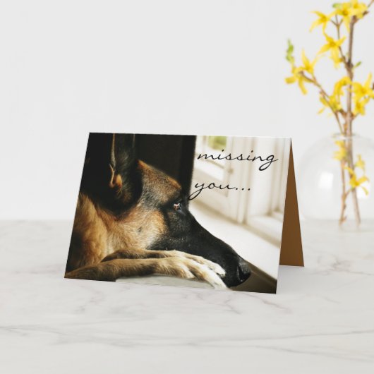 挨拶状を恋しく思います カード (黄色い花)