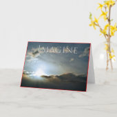 -挨拶状を想像して下さい カード (黄色い花)