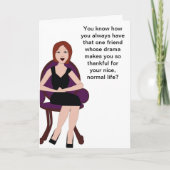 挨拶状を聞くためのありがとう サンキューカード (正面)