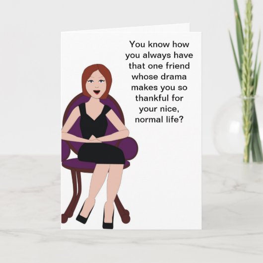 挨拶状を聞くためのありがとう サンキューカード (正面)