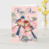 -挨拶状愛されます カード (黄色い花)