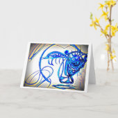 挨拶状27はあなた自身を許します カード (黄色い花)