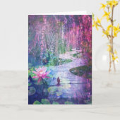 挨拶状29 カード (黄色い花)