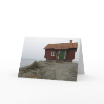 挨拶状。 アルバートEngströmsのateljé。 (ブランク)