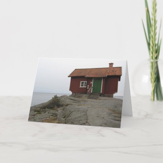 挨拶状。 アルバートEngströmsのateljé。 (ブランク) カード (正面)