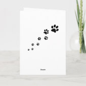 挨拶状-カスタムなメッセージ! サンキューカード (裏面)