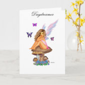 挨拶状 カード (黄色い花)