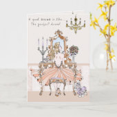 挨拶状 カード (黄色い花)