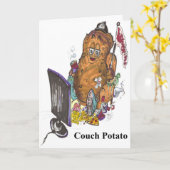 挨拶状 カード (黄色い花)